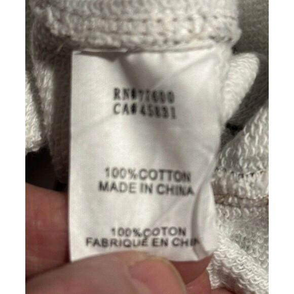 Sandrine Rose x Free People Harem Pants Size Medium French Terry Leopard Baggy - Picture 7 of 12